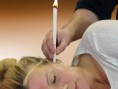 Shassim Ear Candle D316  Fresh Mint - White